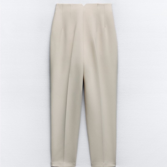 Zara cream ankle trouser - Picture 2 of 9